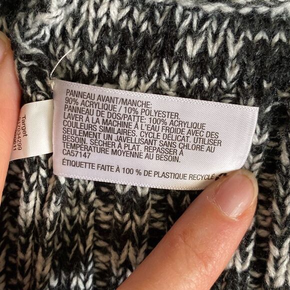 Mossimo open cardigan with tribal pattern size M - Picture 12 of 12